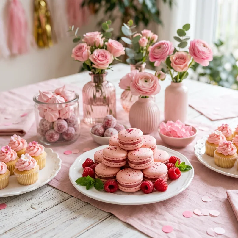 Pink Food Ideas for Party