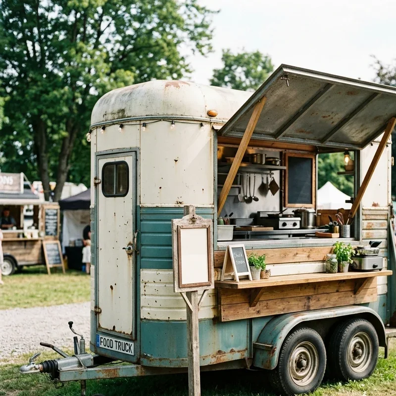 Horse Trailer Food Truck Ideas