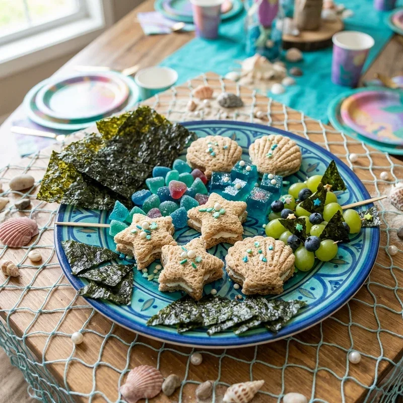 Easy Mermaid Party Food Ideas