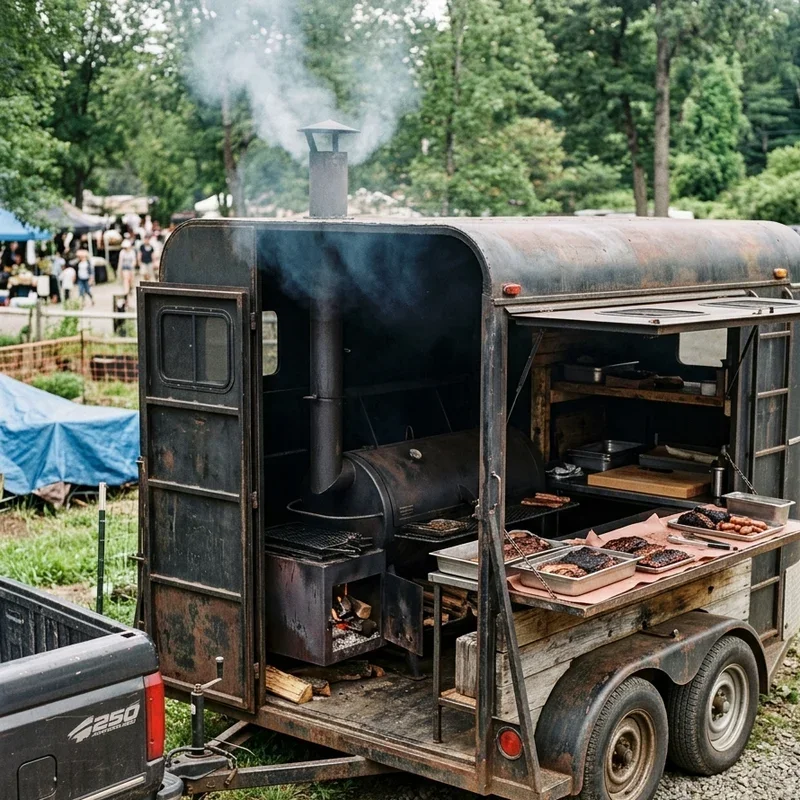 Horse Trailer Food Truck Ideas