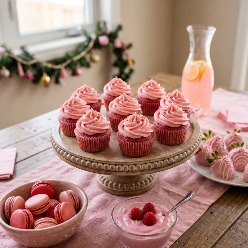 Pink Food Ideas for Party