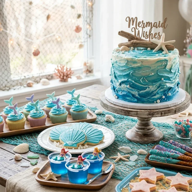 Easy Mermaid Party Food Ideas