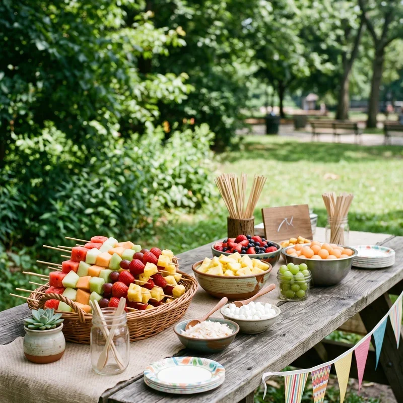Park Birthday Party Food Ideas