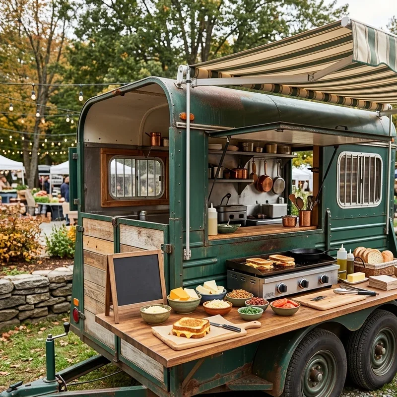 Horse Trailer Food Truck Ideas