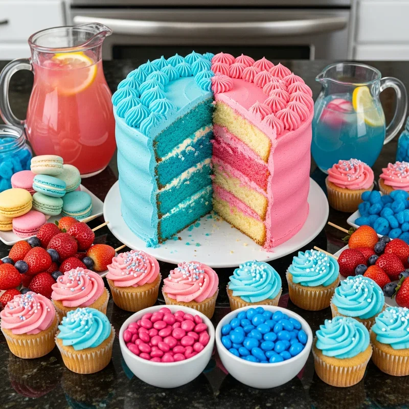 15 Gender Reveal Food Ideas for a Tasty Surprise