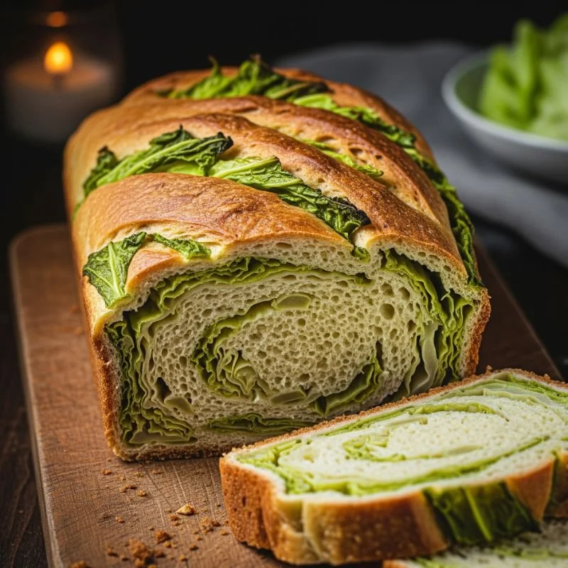 Easy Cabbage Bread Recipe With Simple Ingredients