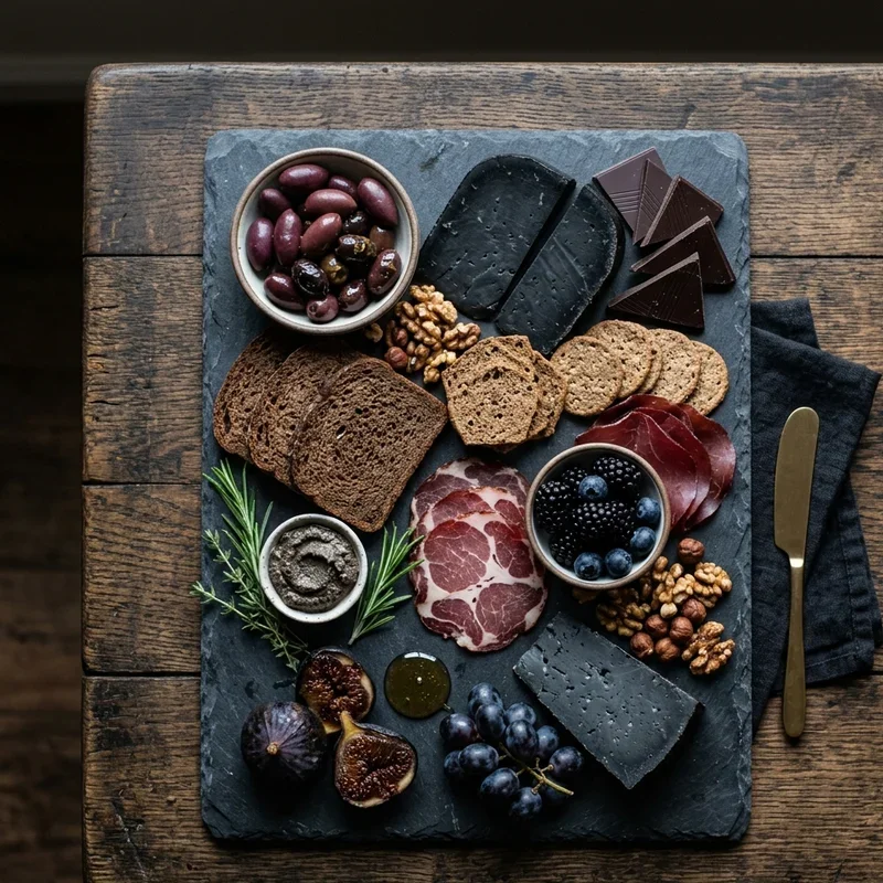 Black Food Board Ideas