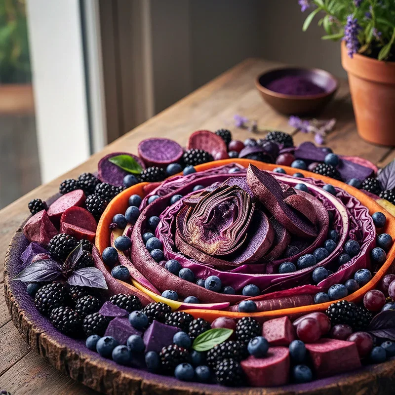 How to Make Purple Food Coloring Using Simple Ingredients