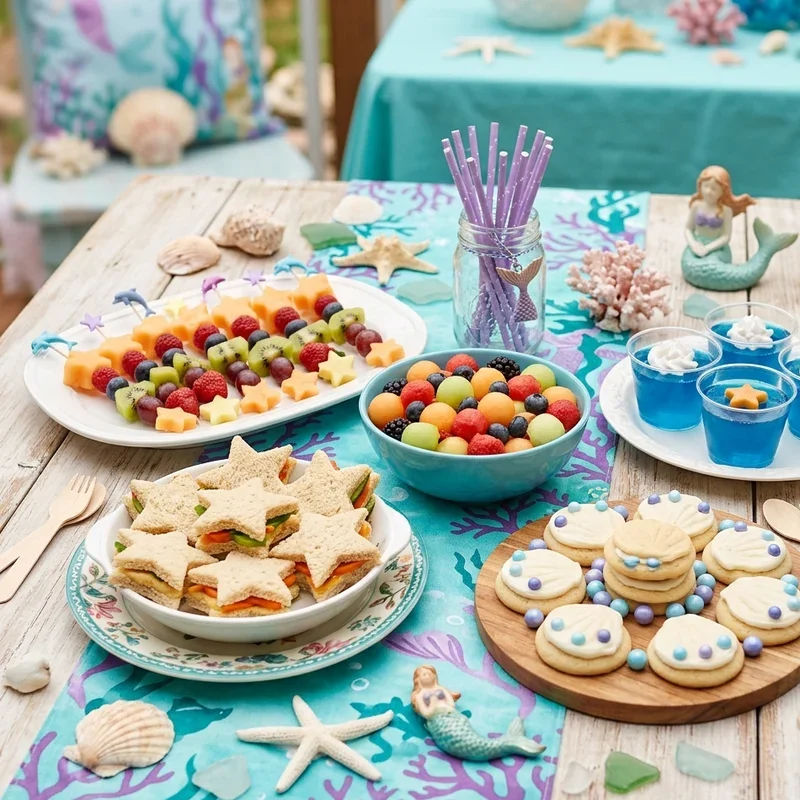 Easy Mermaid Party Food Ideas
