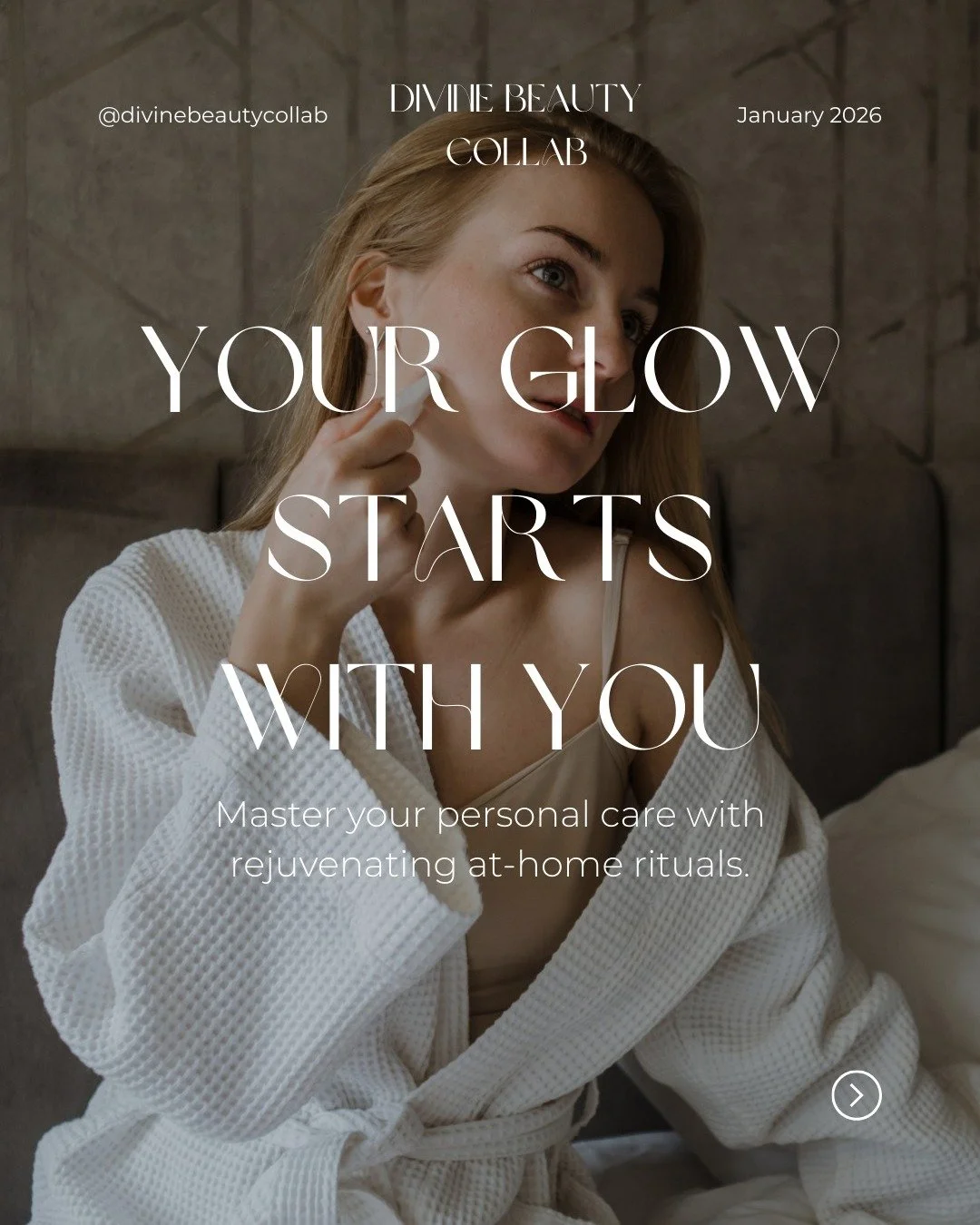 This year, master your personal care with rejuvenating at-home rituals.

You deserve some self care this season. Take these small steps to better yourself, each day &amp; book your monthly facials for that extra boost of self-love. Link in bio.