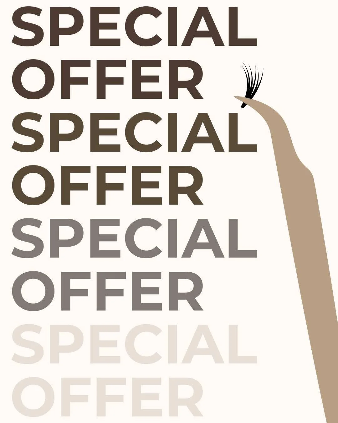 Hey babe, time for a lash glow up. This month you can book a full set of lashes for only $100 - that's up to 50% off for the most-loved sets! Book today through the link in my bio - this deal is one that will go fast!