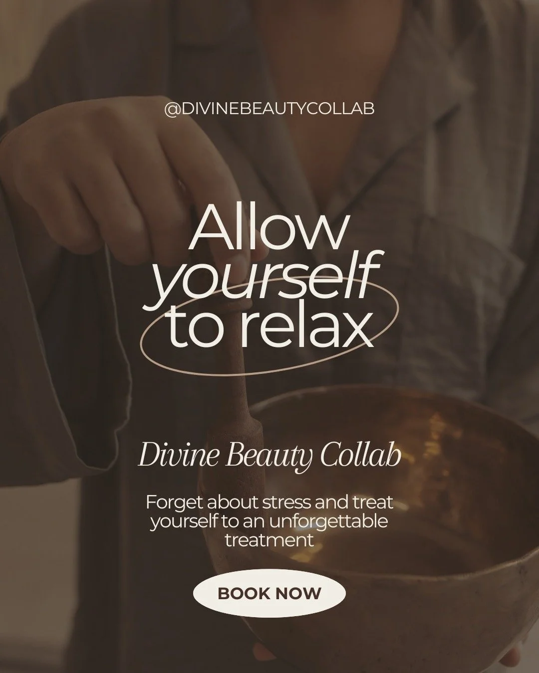 Allow yourself to relax. You need it now more than ever.