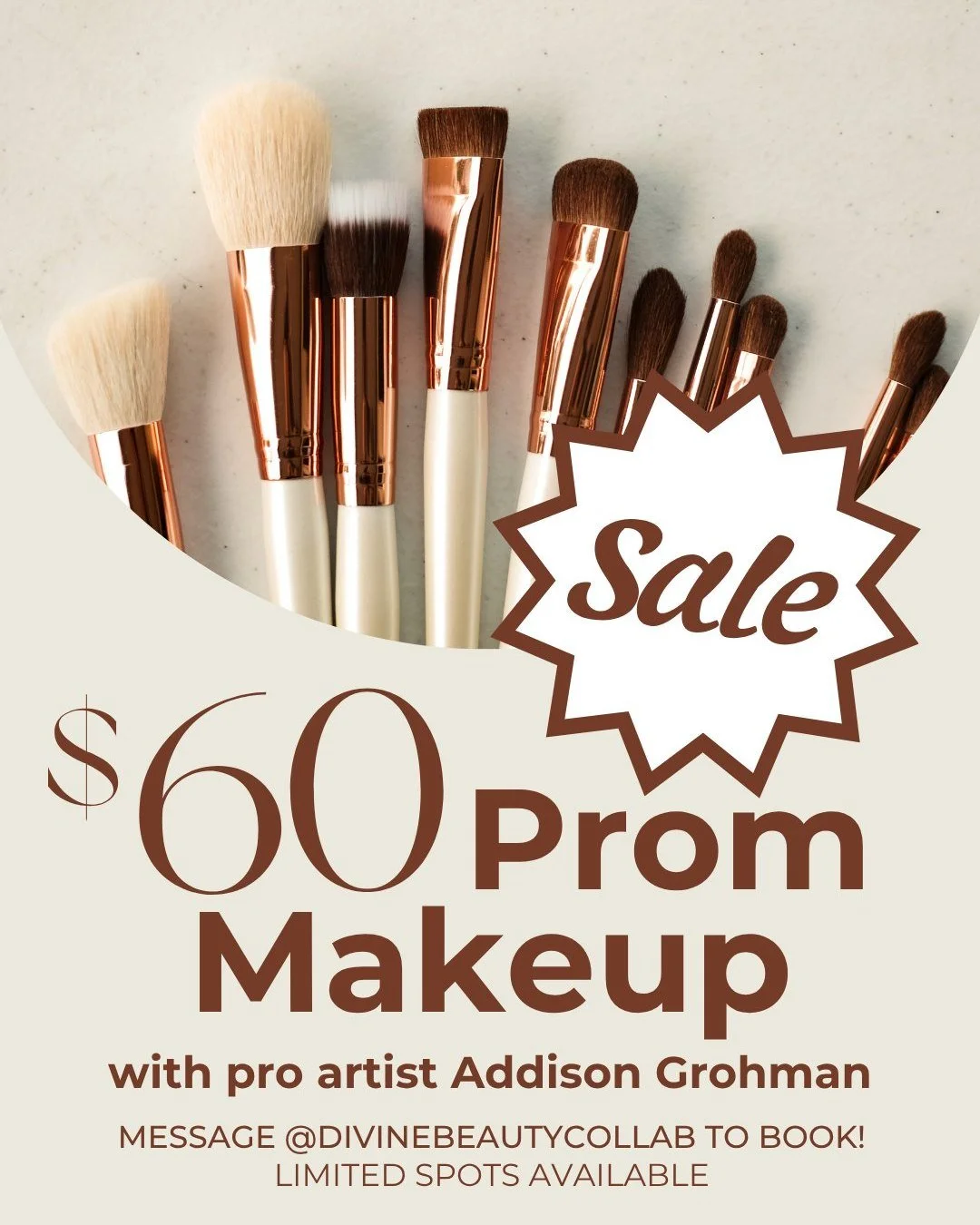 Prom is right around the corner! Don't forget to book your makeup so you can look back at your photos fondly for years to come!