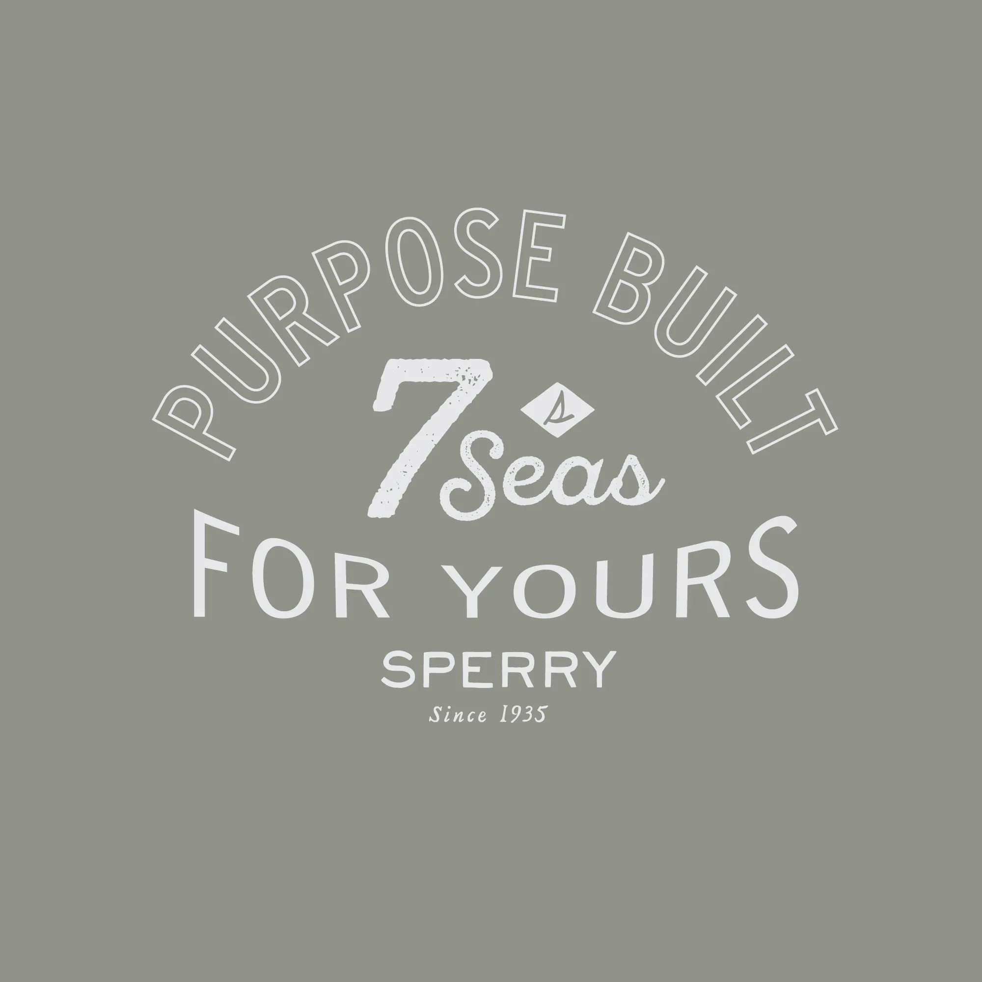 A vintage-style logo with the text 'Pure Proposal' arched above a stylized number 7 and a diamond shape, with 'Since 1935' written below.
