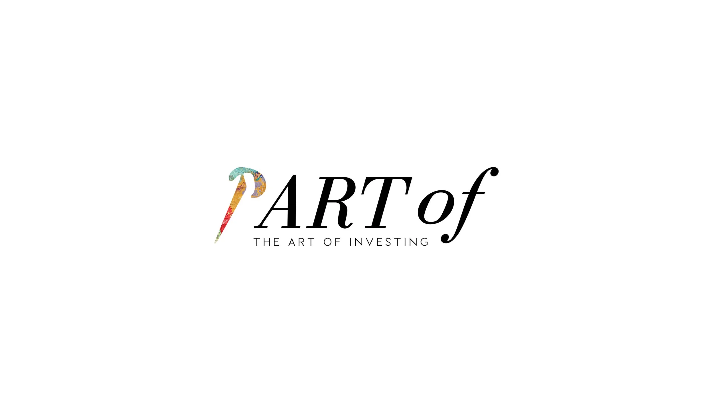 The phrase 'Art of the Art of Investing' with a colorful number 7 replacing the letter 'T' in 'ART'.