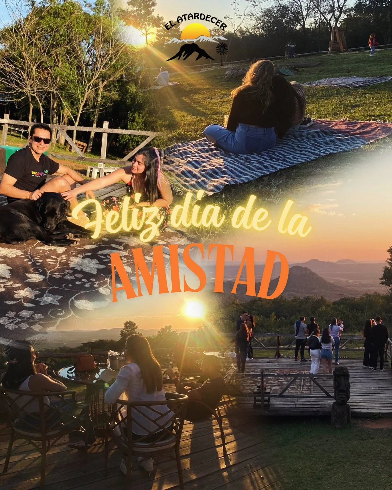🌅✨ En el silencio dorado del atardecer, recordamos que la amistad es ese sol que nunca se apaga.
Gracias por estar, por re&iacute;r, por acompa&ntilde;ar.
💛 &iexcl;Feliz D&iacute;a de la Amistad! 
#D&iacute;aDeLaAmistad #Atardecer #amistadverdadera