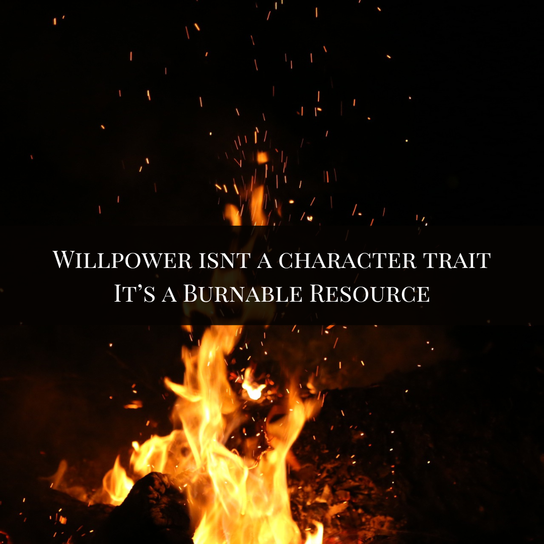 Willpower Isn’t a Character Trait