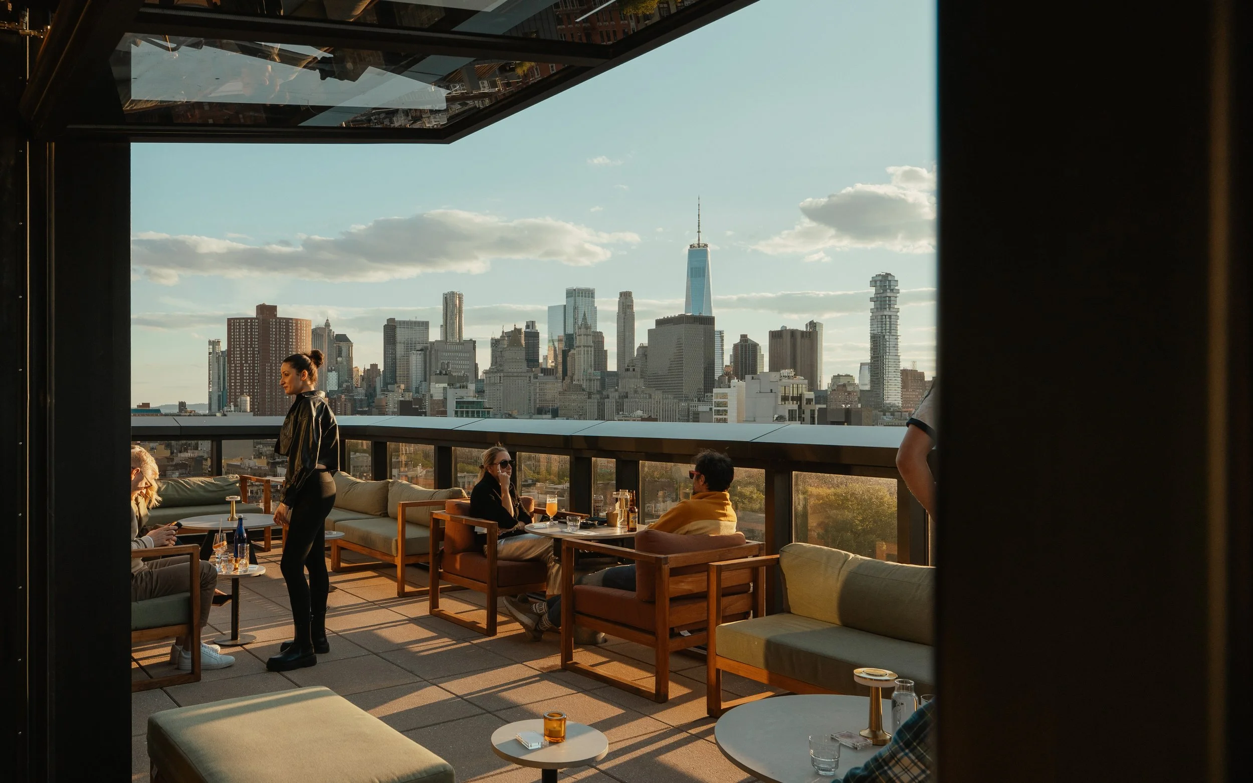 Incredible views of Manhattan skyline at Daintree Lower East Side