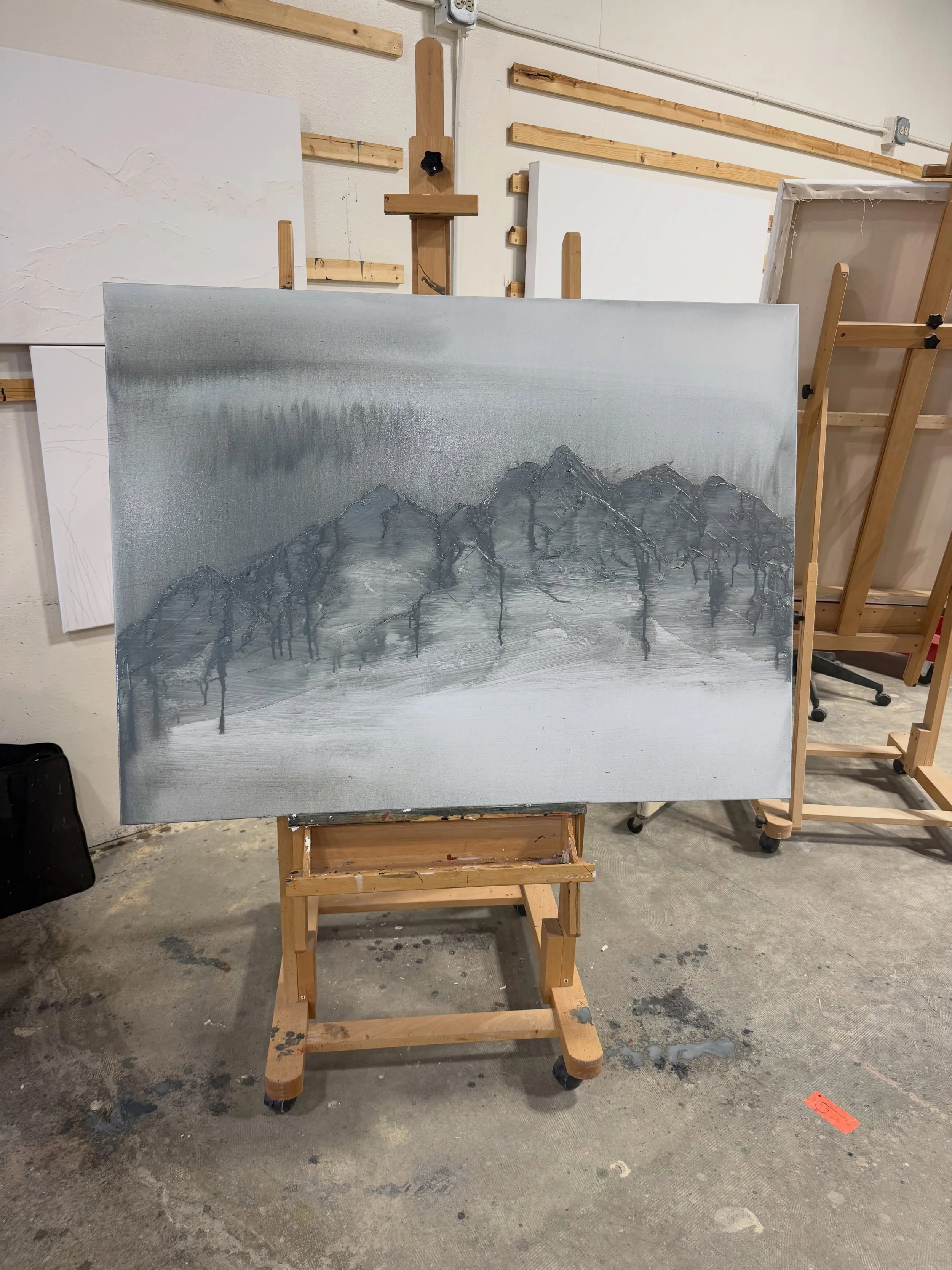 In the works&hellip; 3x4 🏔️