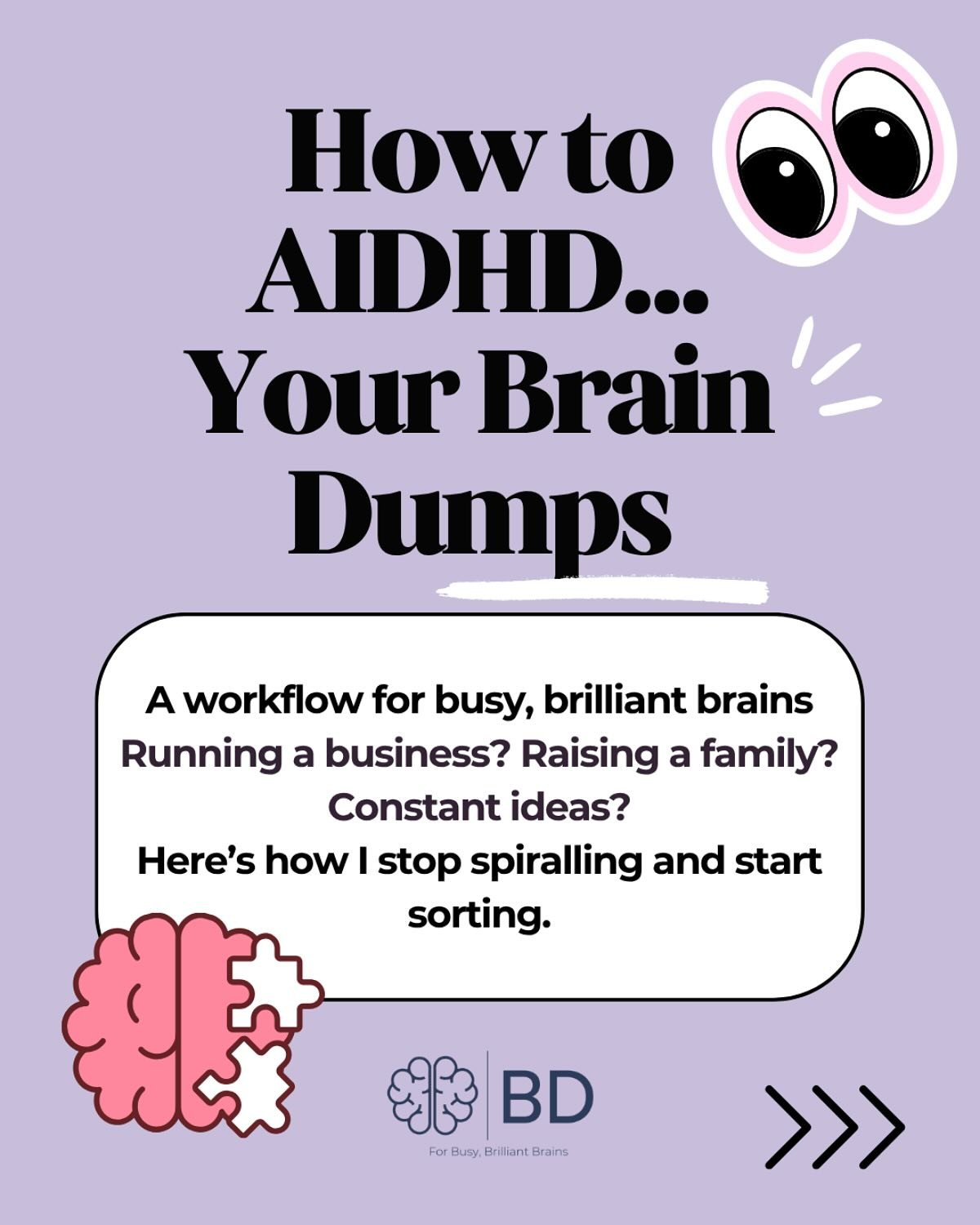 ADHD minds don&rsquo;t do folders &ndash; they do floods.

Sticky notes. iPhone lists. Half-written notebooks.

Here&rsquo;s the 3-step voice-note workflow that stopped my brain from spiralling and started sorting instead (swipe &rarr;).

✅ Saves 6+ 