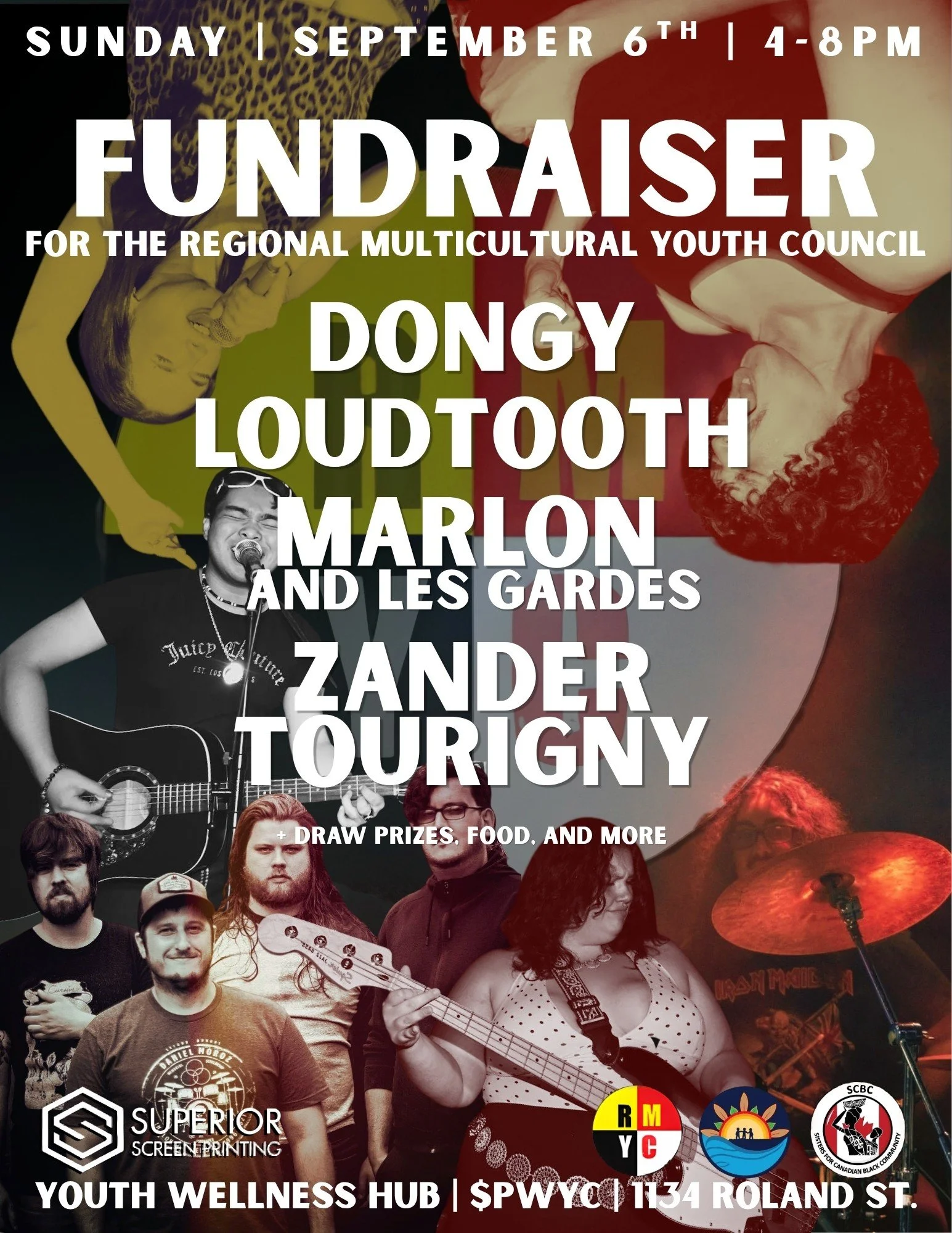 🎸 LIVE MUSIC FOR A GREAT CAUSE! 🎸

Come out for an evening of live music in support of the @rmyc_tbay Regional Multicultural Youth Council (RMYC)! Join us at the Thunder Bay Youth Wellness Hub for an awesome night featuring local talent:

🎶 Dongy 