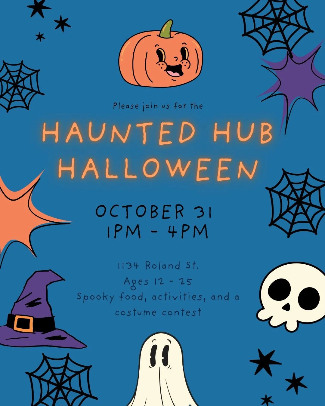 In addition to the TRANSylvania event, we are also hosting our...

𖦹˖&deg;.🎃 ̟࿔*:⋆ Haunted Hub 𝐻𝒜𝐿𝐿𝒪𝒲𝐸𝐸𝒩 𖦹˖&deg;.🎃 ̟࿔*:⋆ event on the actual Halloween day! Stop by for some mummy-dogs, a haunted garage, and a costume contest with a humbl
