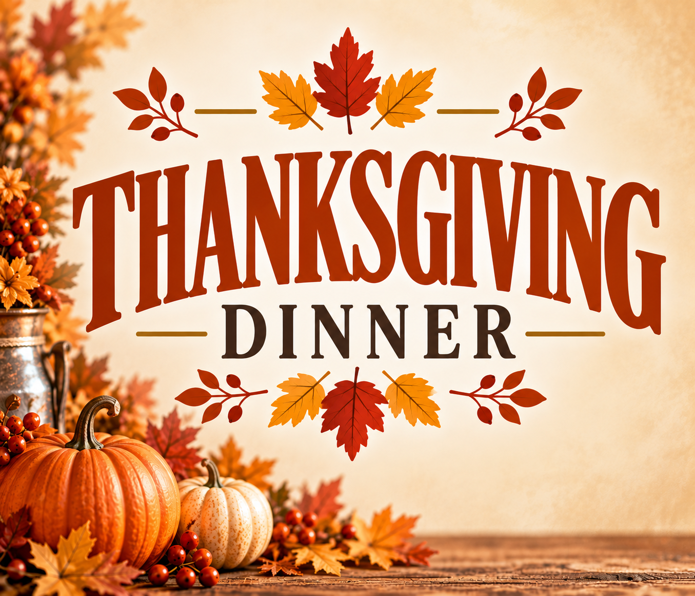 Thanksgiving Fall Harvest Dinner
