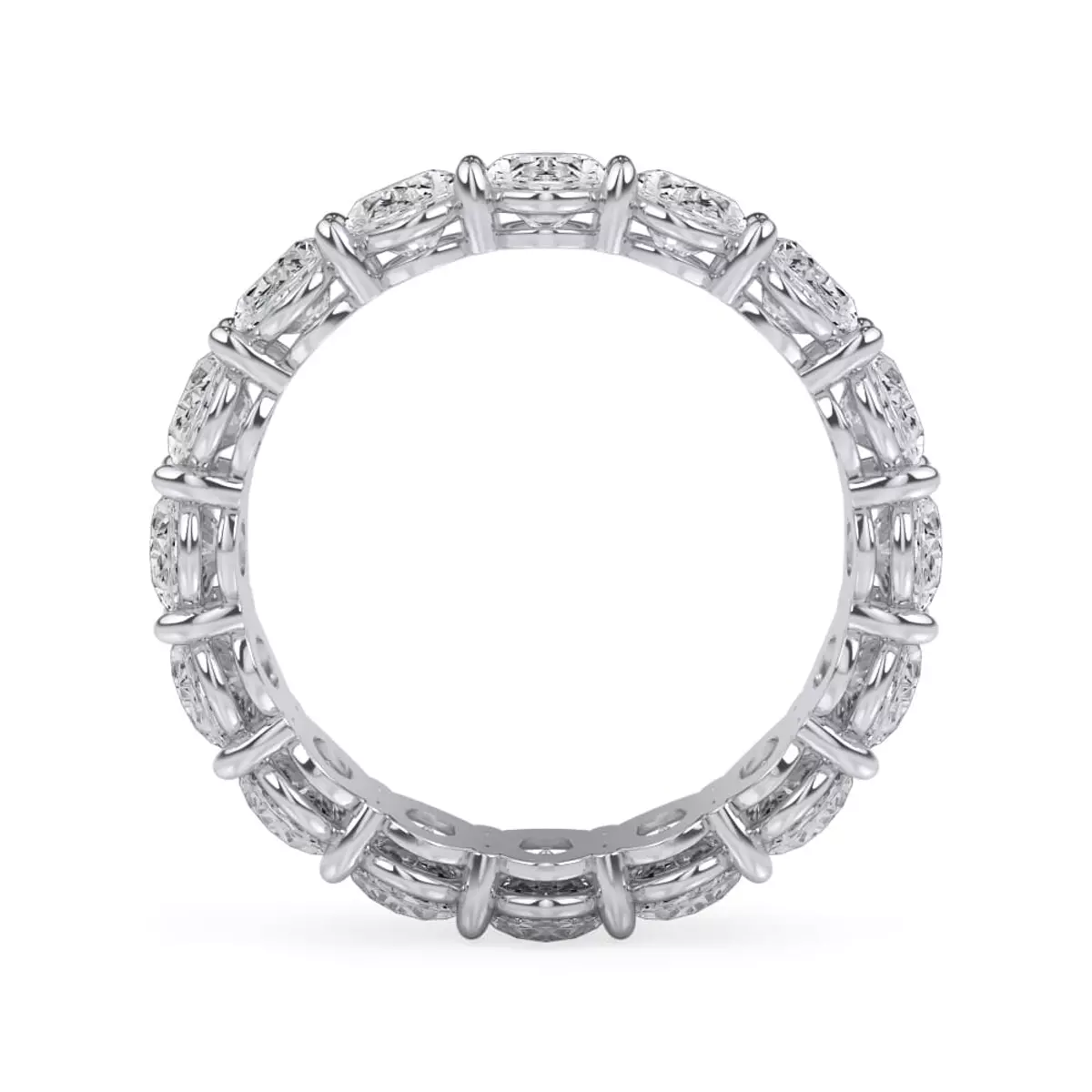 Oval — Eternity Band