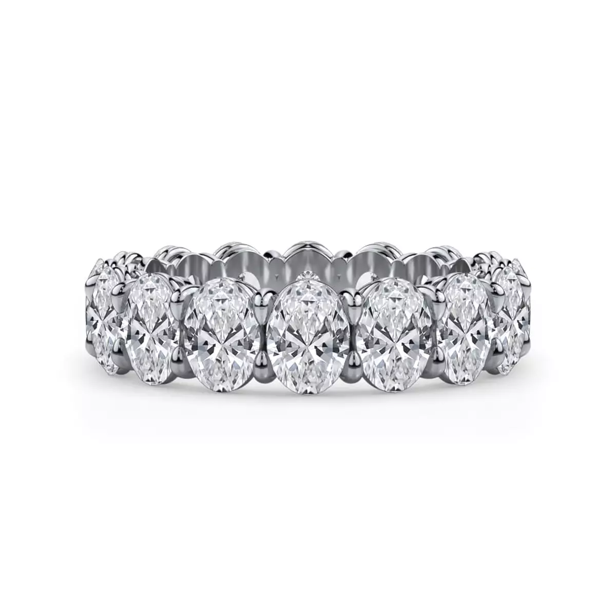 Oval — Eternity Band