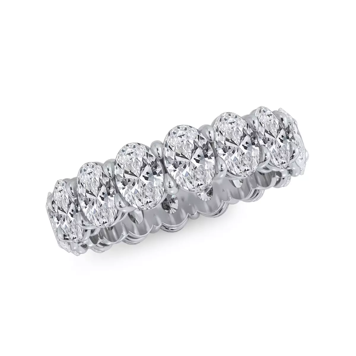 Oval — Eternity Band