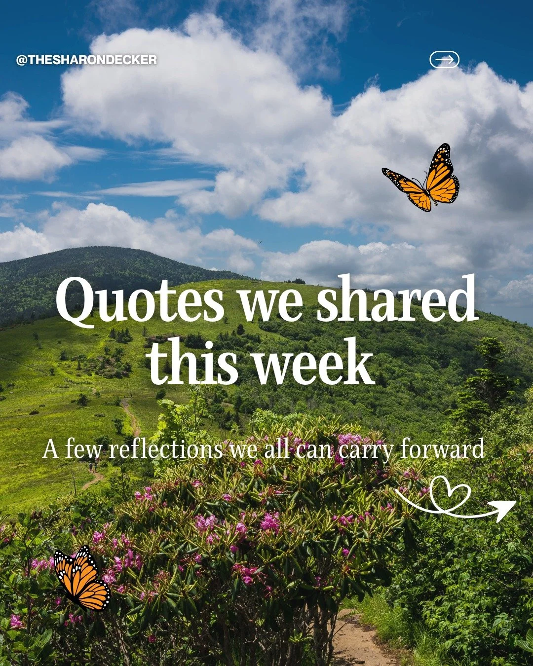 Hi Friday, friends! This past week, a few quotes kept popping up in my mind that I just had to share with ya'll.

Which one inspired you the most this week?
Comment down below!