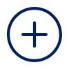Placeholder icon with a plus sign inside a circle