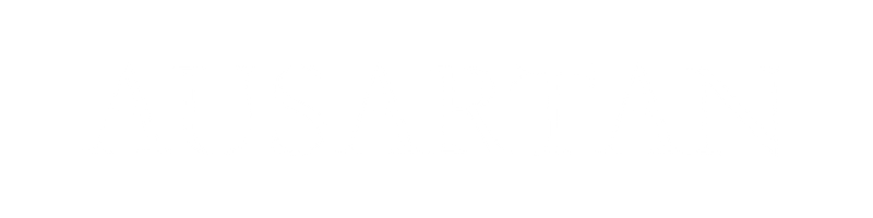 Text logo that reads 'AUSARTAN' displayed on a black background with white lettering.