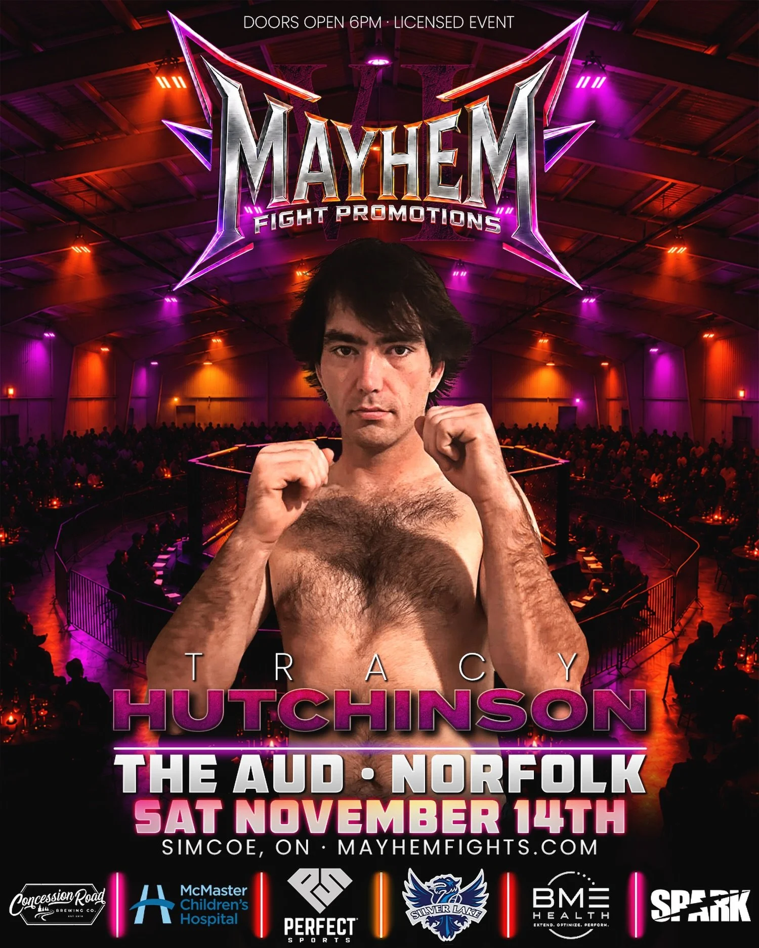 Tracy Hutchinson is coming to @MayhemFights on November 14th 🔥 Hutchinson heads to Norfolk for a first appearance inside the Mayhem cage, ready to showcase his skills under the bright lights at The Aud! 

Get Your Tickets Now at 🎟️ MayhemFights.com