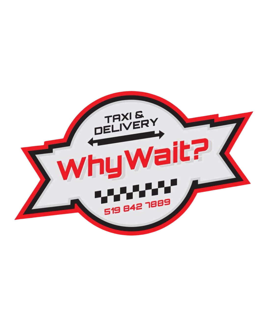 Logo for Why Wait Taxi and Delivery in Simcoe