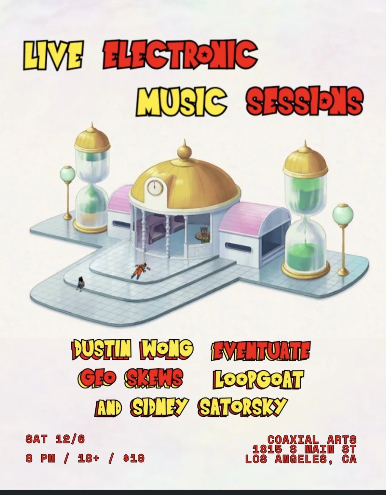 Live Electronic Music Sessions @ Coaxial