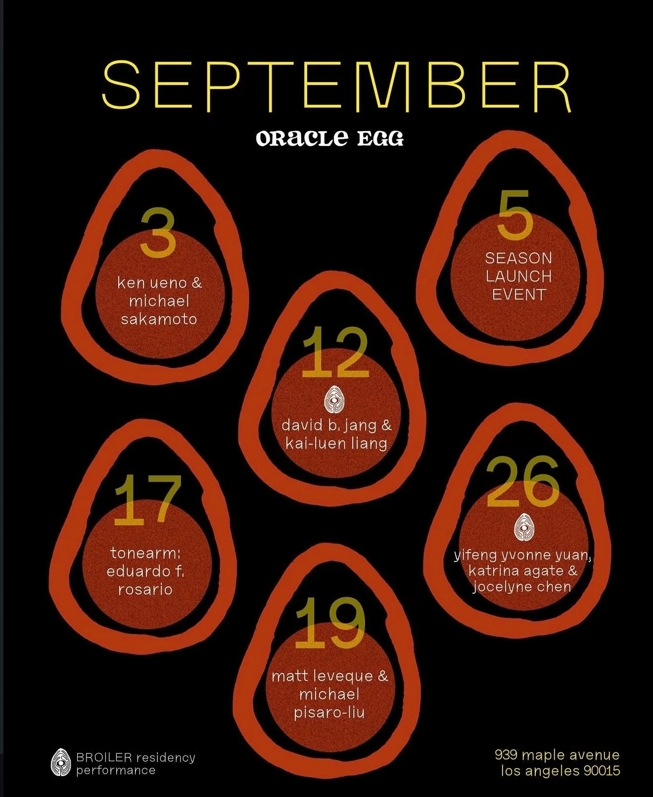 Oracle Egg in SEPTEMBER 
