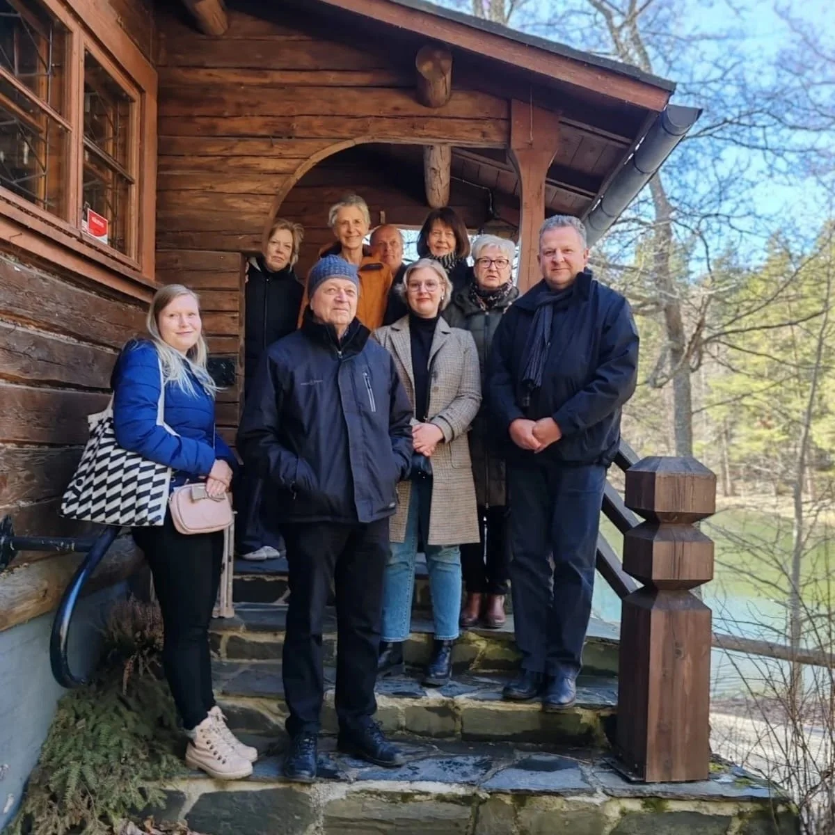 Suvun yhdyshenkilöt Lounas-Hämeen Pirtillä 12.4.2025.