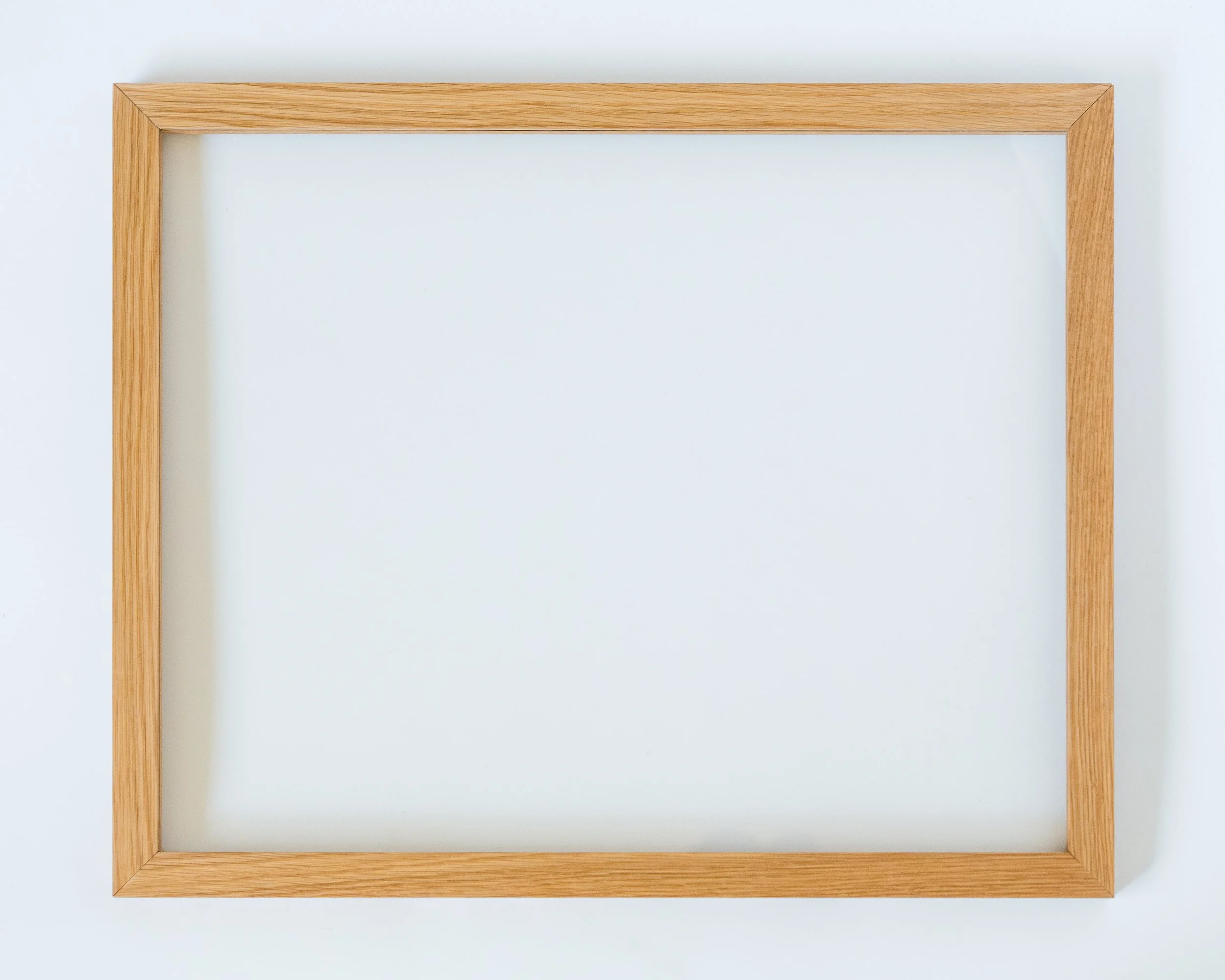 16x20" Oak Floating Frame