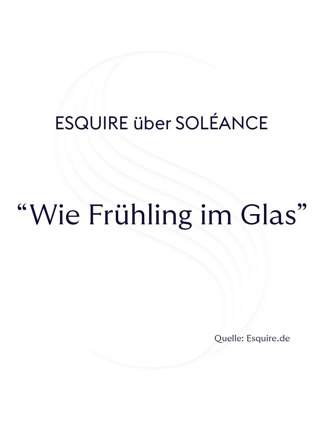 “Brut(al) gut”: Esquire empfiehlt Soléance