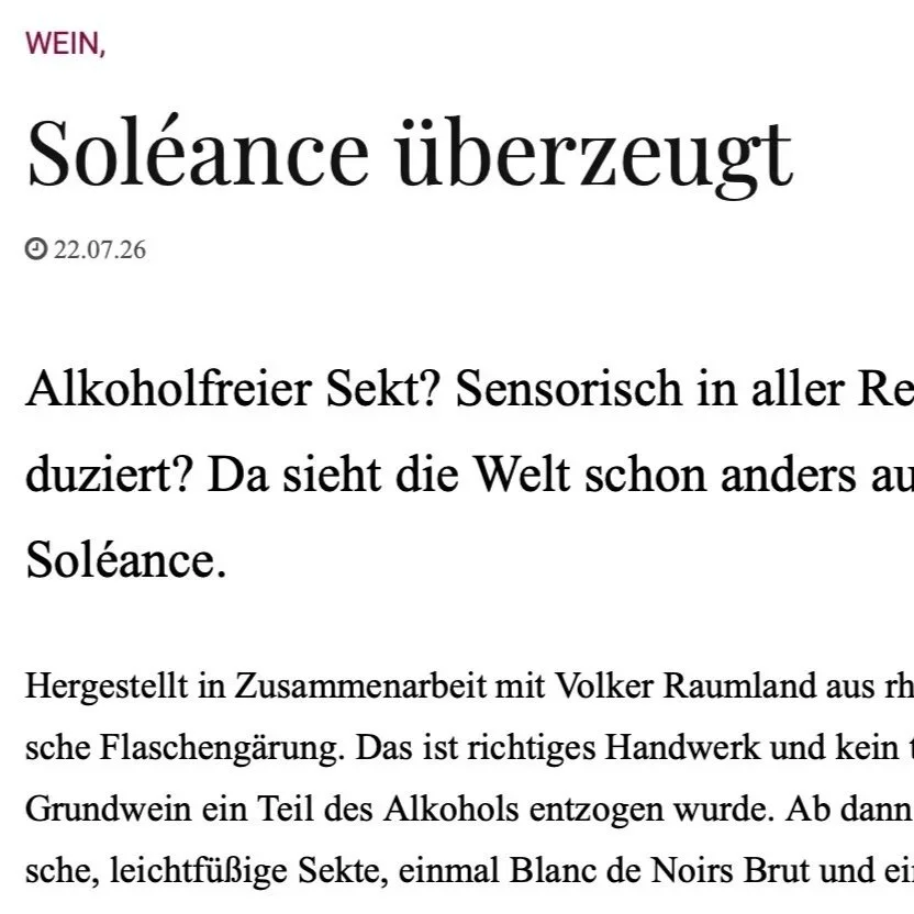 “Soléance überzeugt”
