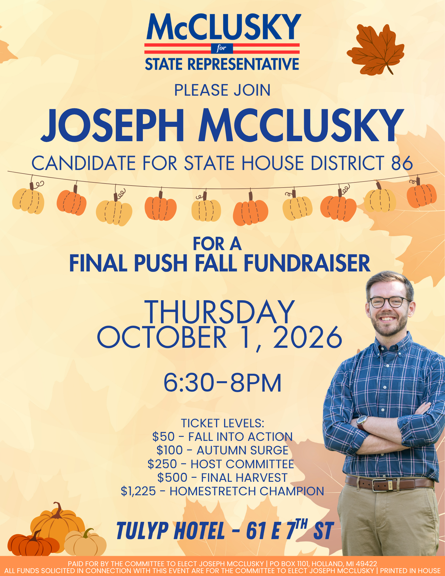 Final Push Fall Fundraiser