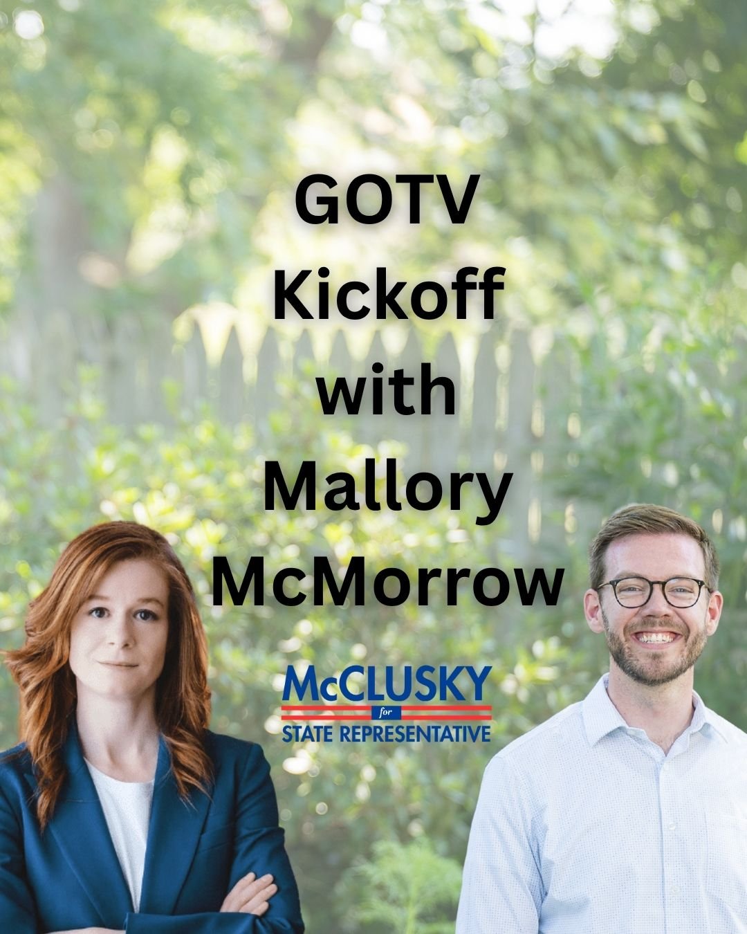 GOTV Kick Off with Mallory McMorrow