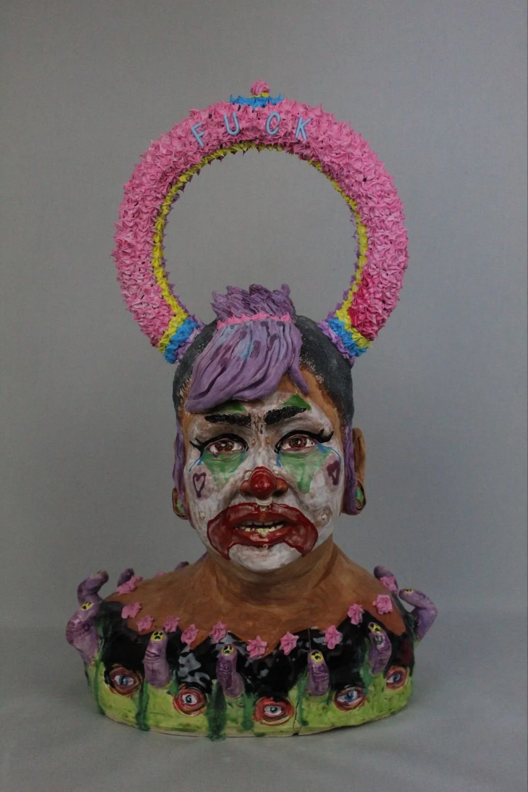 "Self- Portrait (FUCK)" by Cynthia Yadira Gonzalez