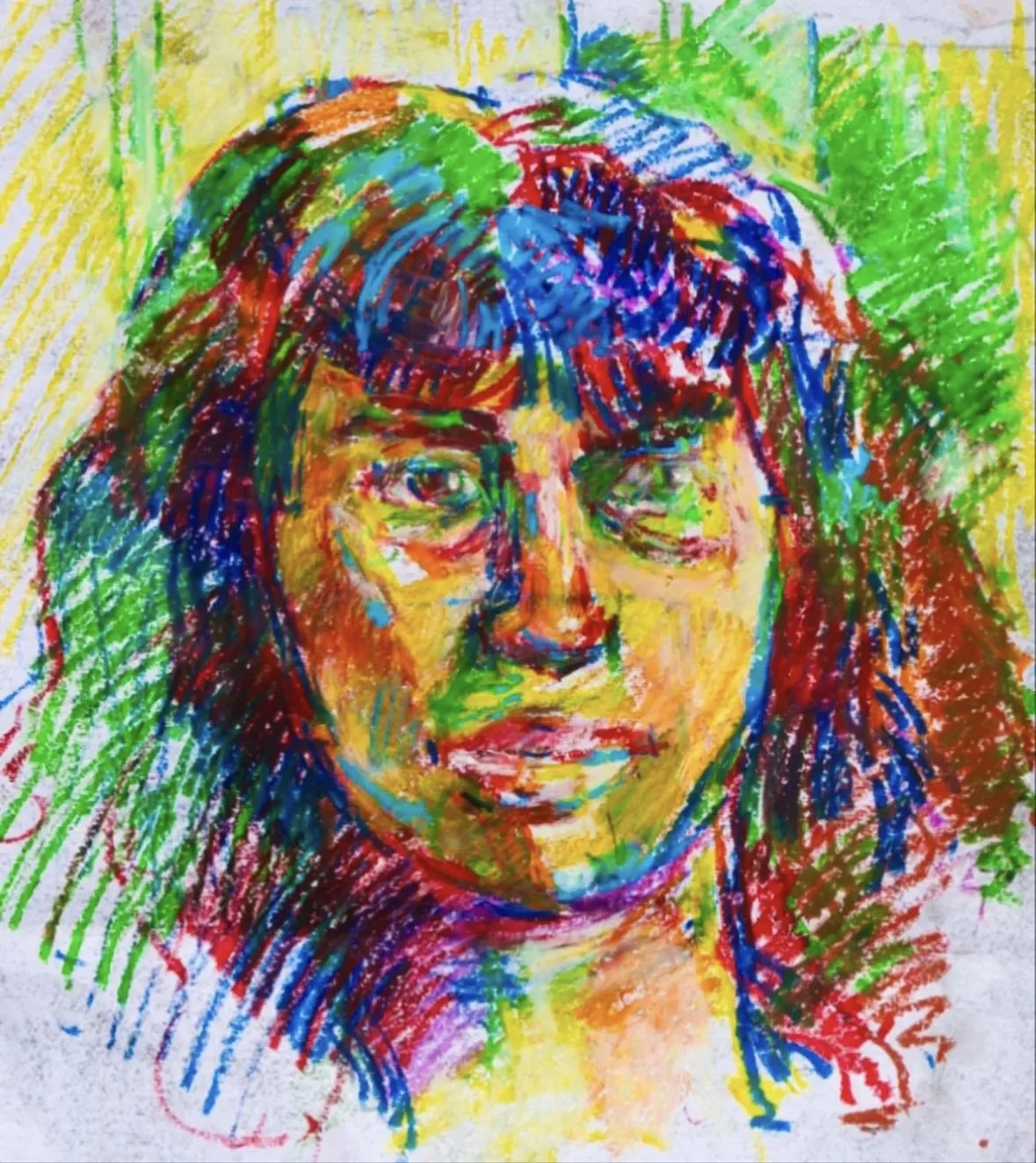 "Self portrait " by Katerina Deligianni