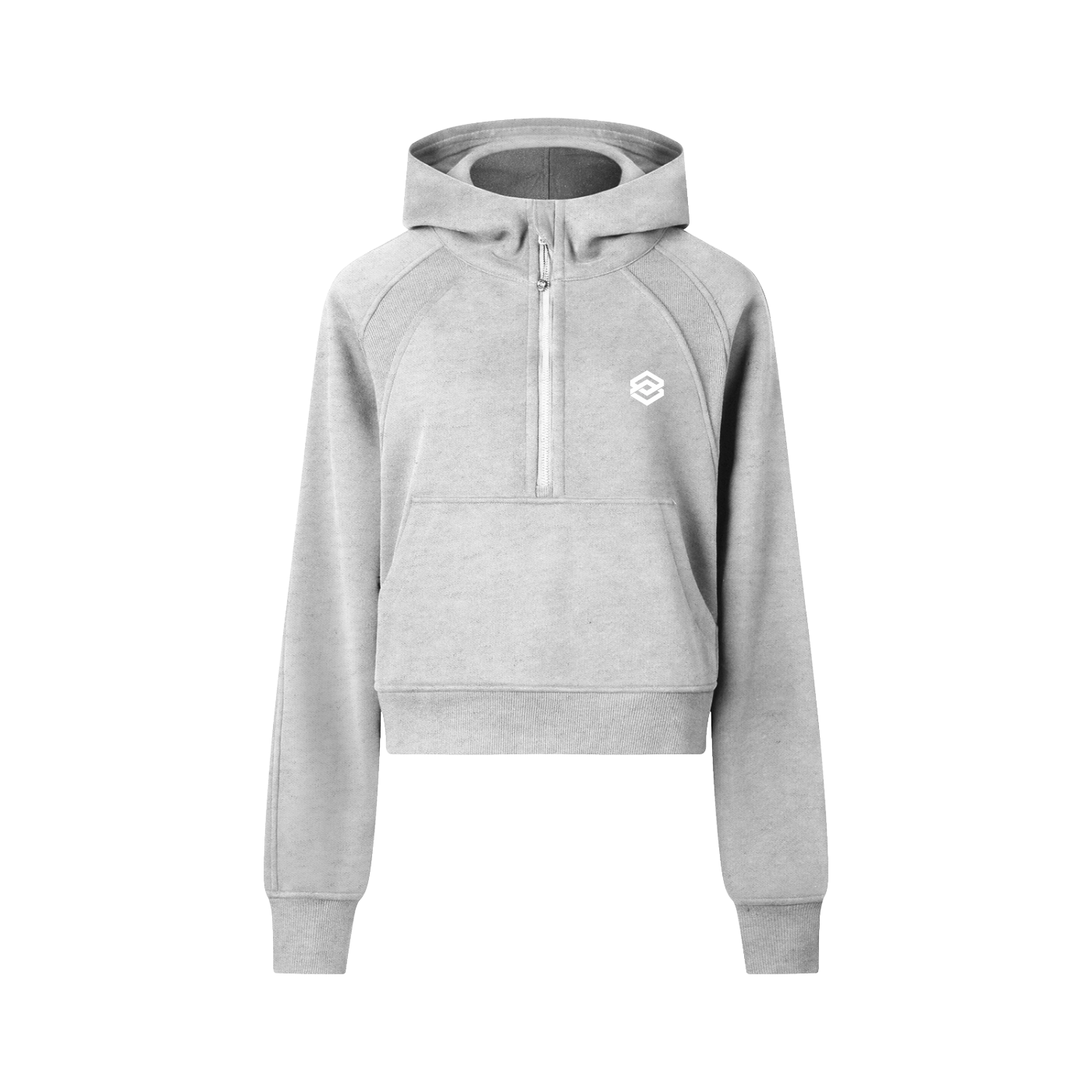 Cropped Half-Zip Hoodie — TryDoras