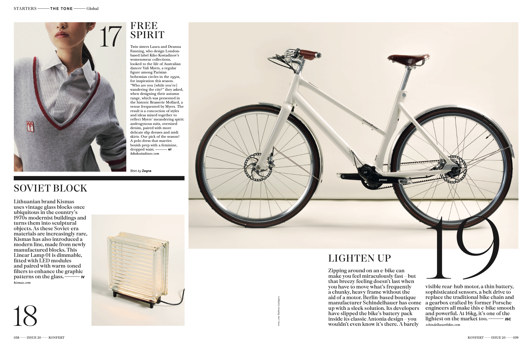 From MOnocle, konkeft editon #20. 