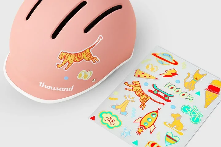 thousand-features-helmet-kids-sticker-power-pink-with-nylon-straps.webp
