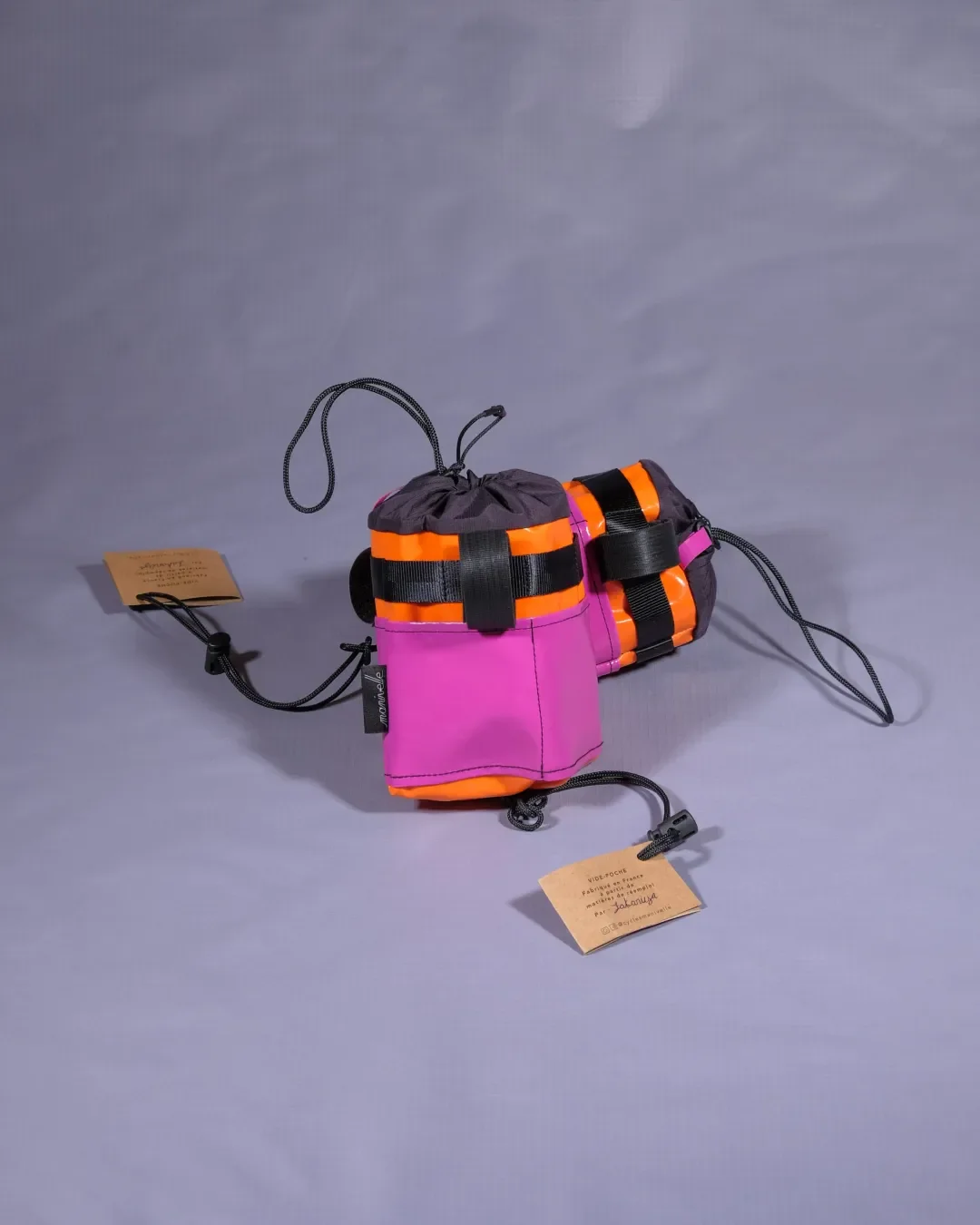 Manivelle Pouch | Orange, Magenta
