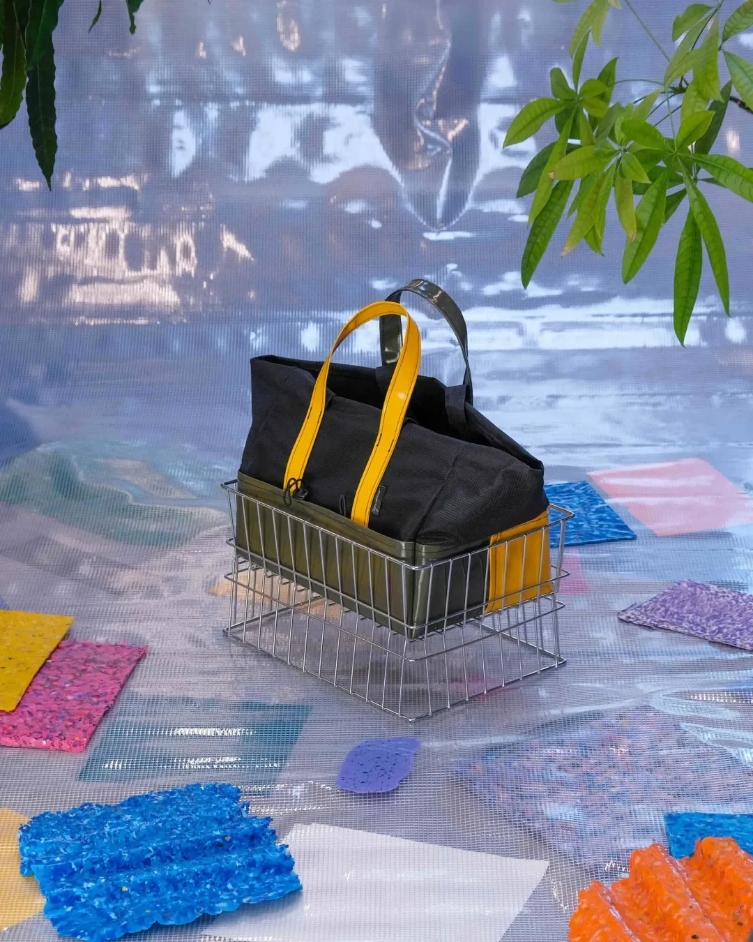 Manivelle Le Cabas Tote - Curry | Olive